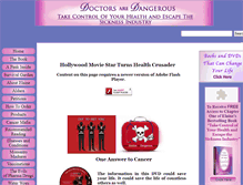 Tablet Screenshot of doctorsaredangerous.com